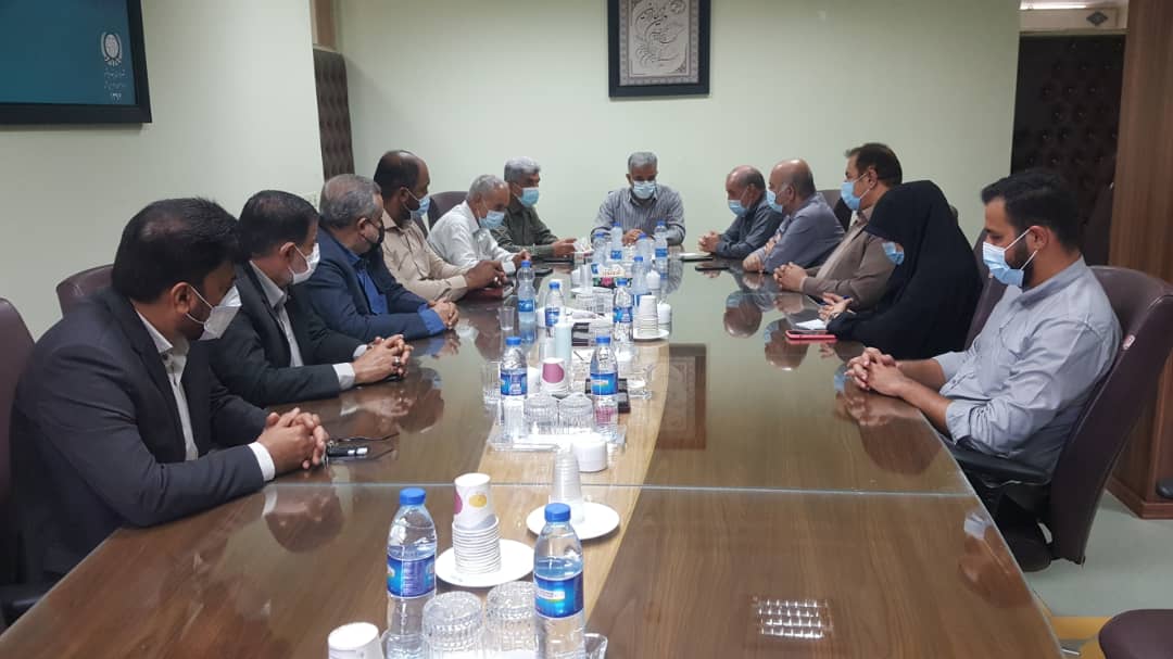 نشست مشترک فرماندار، مدیرستاد توسعه و بازسازی عتبات عالیات استان با جمعی از مدیران