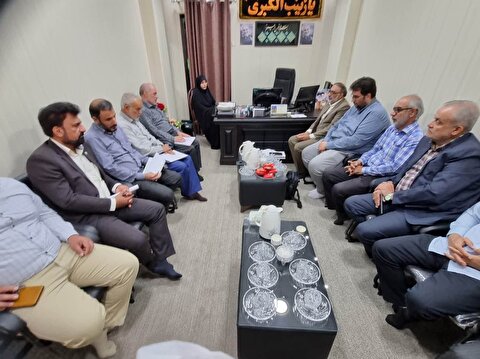 نشست شورای ستاد توسعه و بازسازی عتبات عالیات استان بوشهر با ریاست منطقه چهار برگزار شد